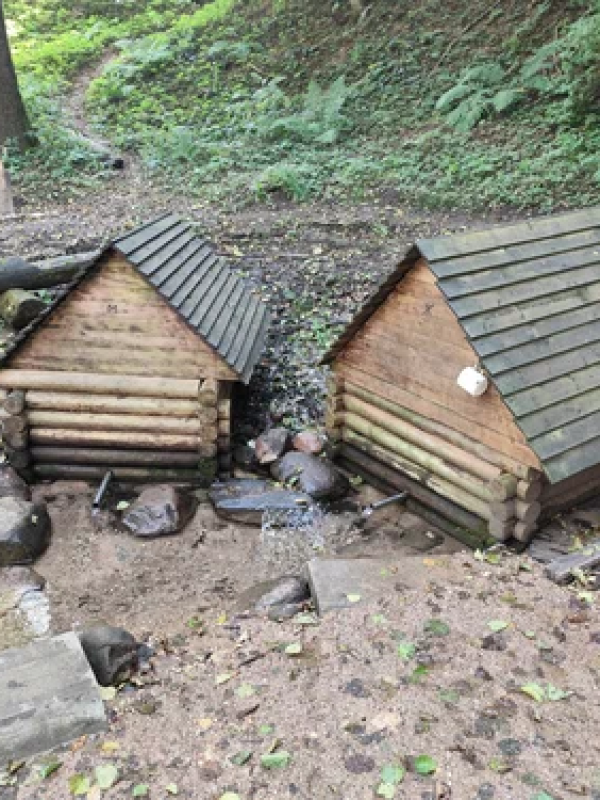 Источники с живой и мертвой водой